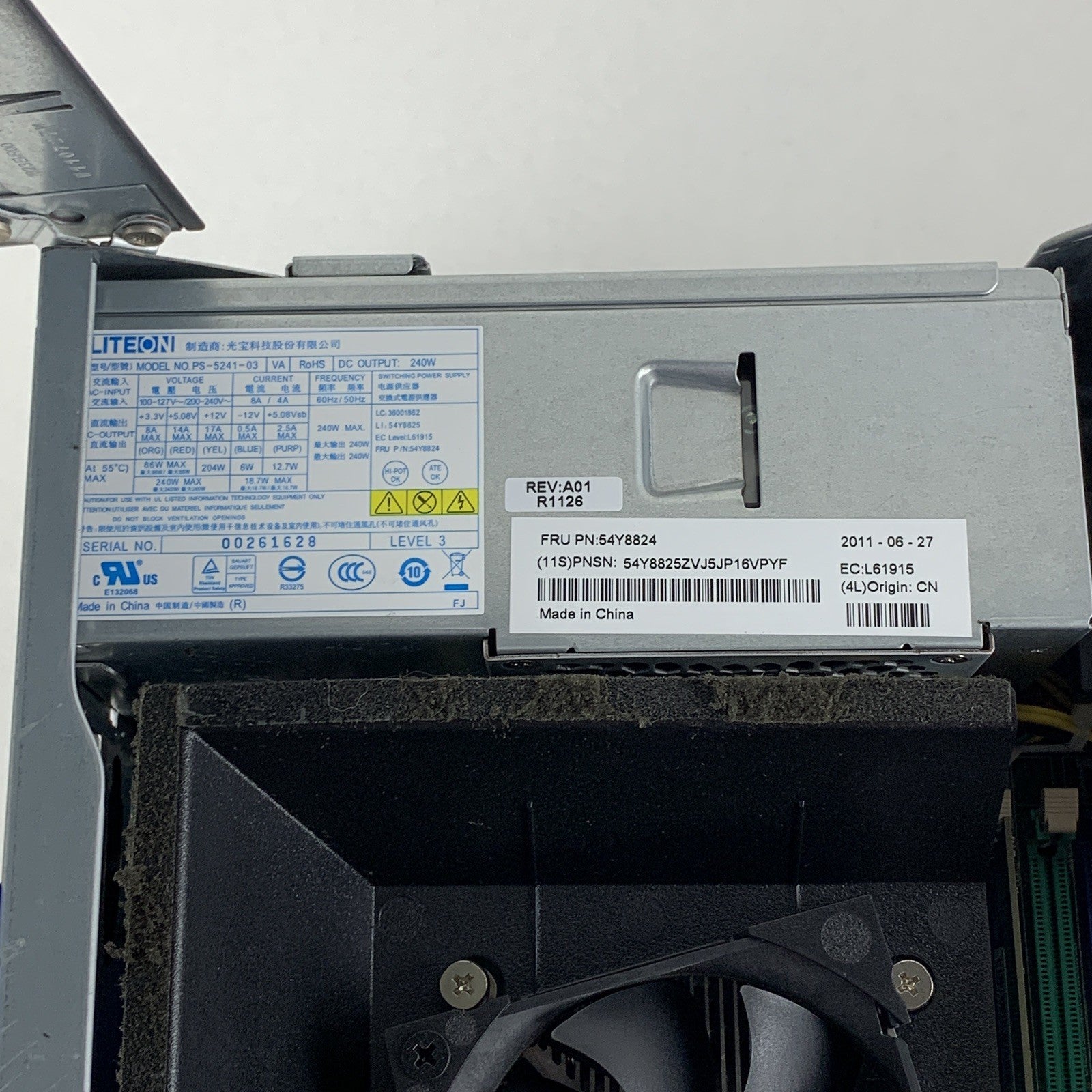 Lenovo ThinkCentre m91p Desktop i5-2400 3.1 GHz 4 GB Ram No OS No HDD