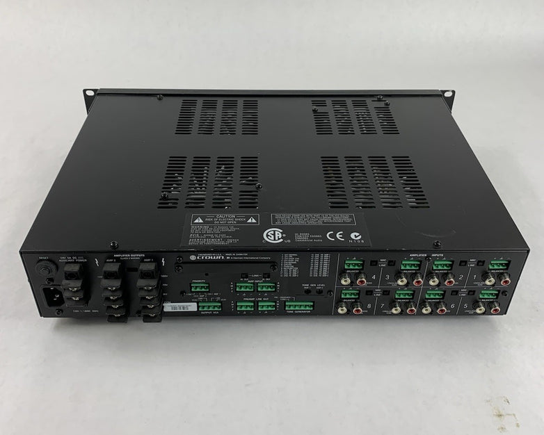 Crown 280MA Mixer / Amplifier - Bad #3 Volume Input Control Parts or Repair