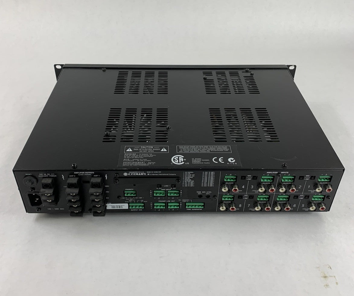 Crown 280MA Mixer / Amplifier - Bad #3 Volume Input Control Parts or Repair5