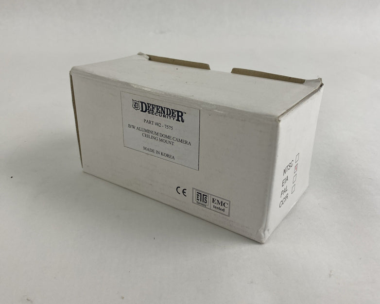 Defender 82-7575 B/W Aluminum Pinhole Dome Camera Ceiling Mount Untested