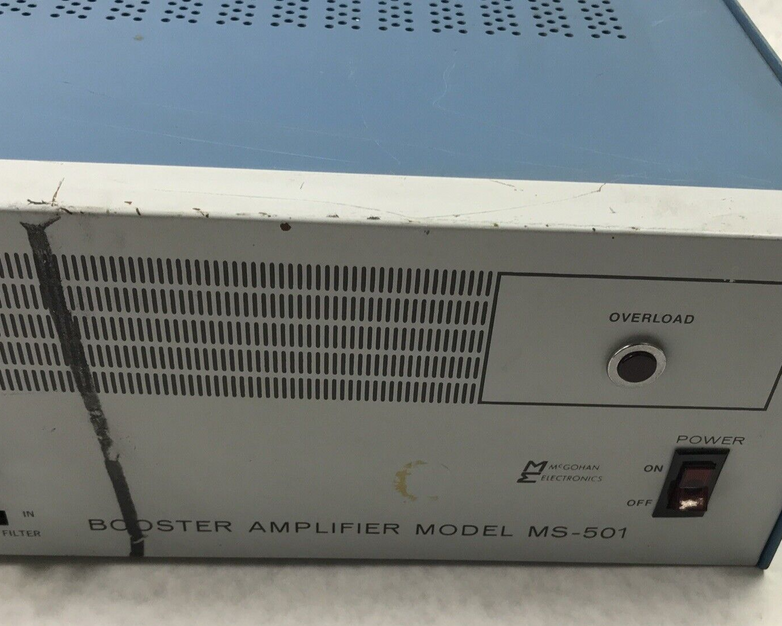 McGohan MS-501 Electronic 50 Watt Booster Amplifier