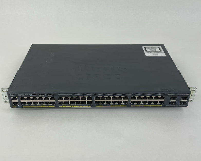 Cisco Catalyst WS-C2960X-48TS-L 48 Port Gigabit Switch V03 - Tested