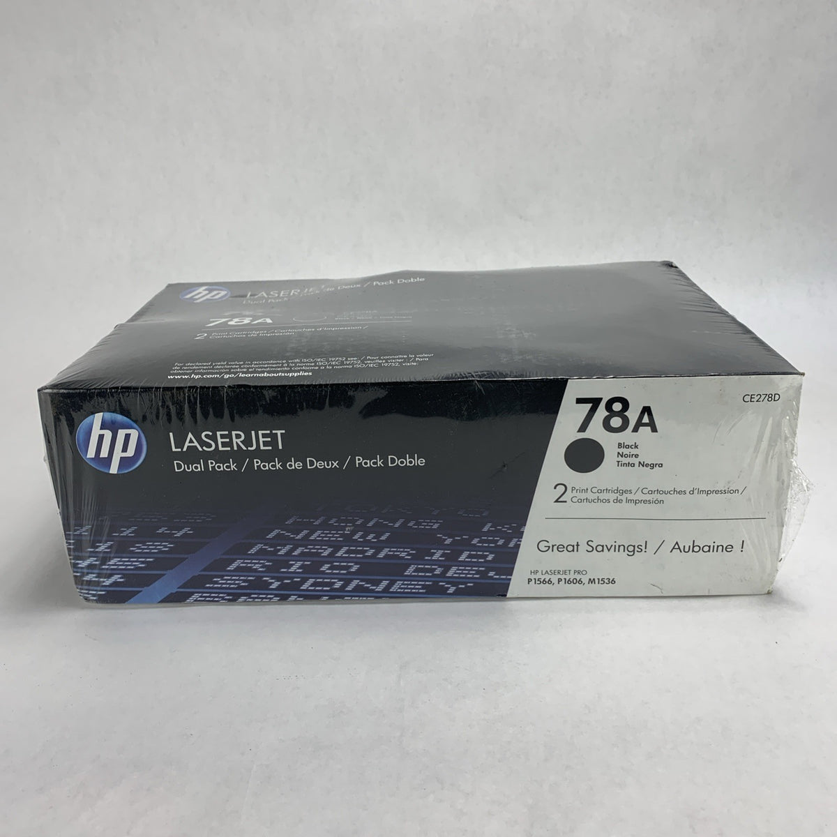 HP LaserJet 78A CE278A  Black Toner Cartridges for Laserjet Pro P1566 - Two pack5