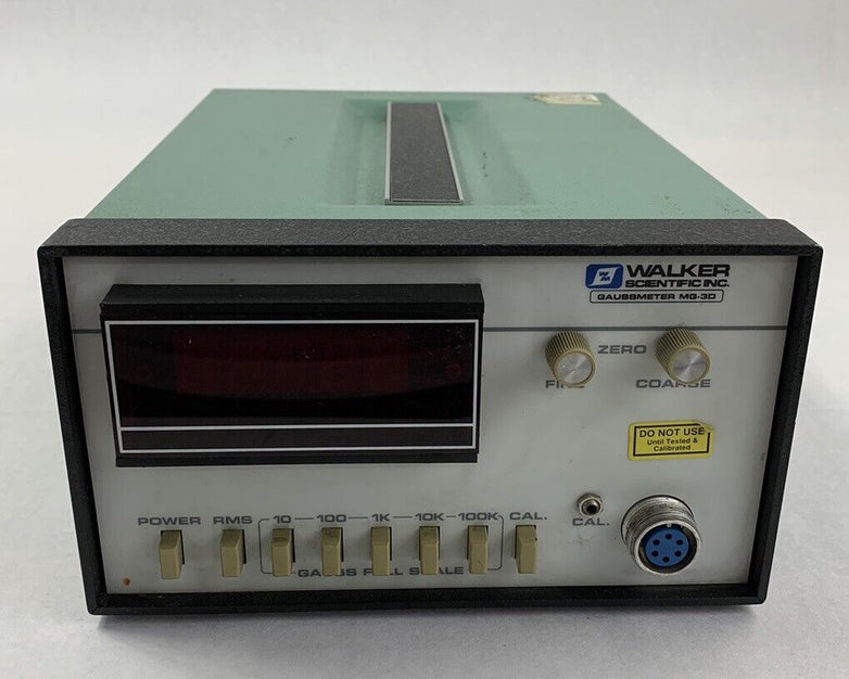 Walker Scientific Gaussmeter MG-3D Parts or Repair