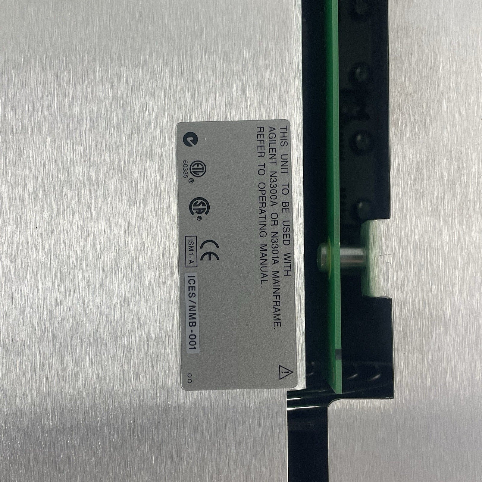Agilent N3300A Electronic Load Mainframe 3x N3304A Module May Need Calibration13