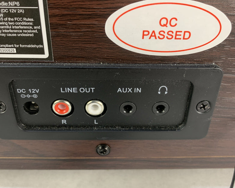 Crosley Radio Rhapsody CR7016A-MA 7-in-1 Record Player - No AC Adapter