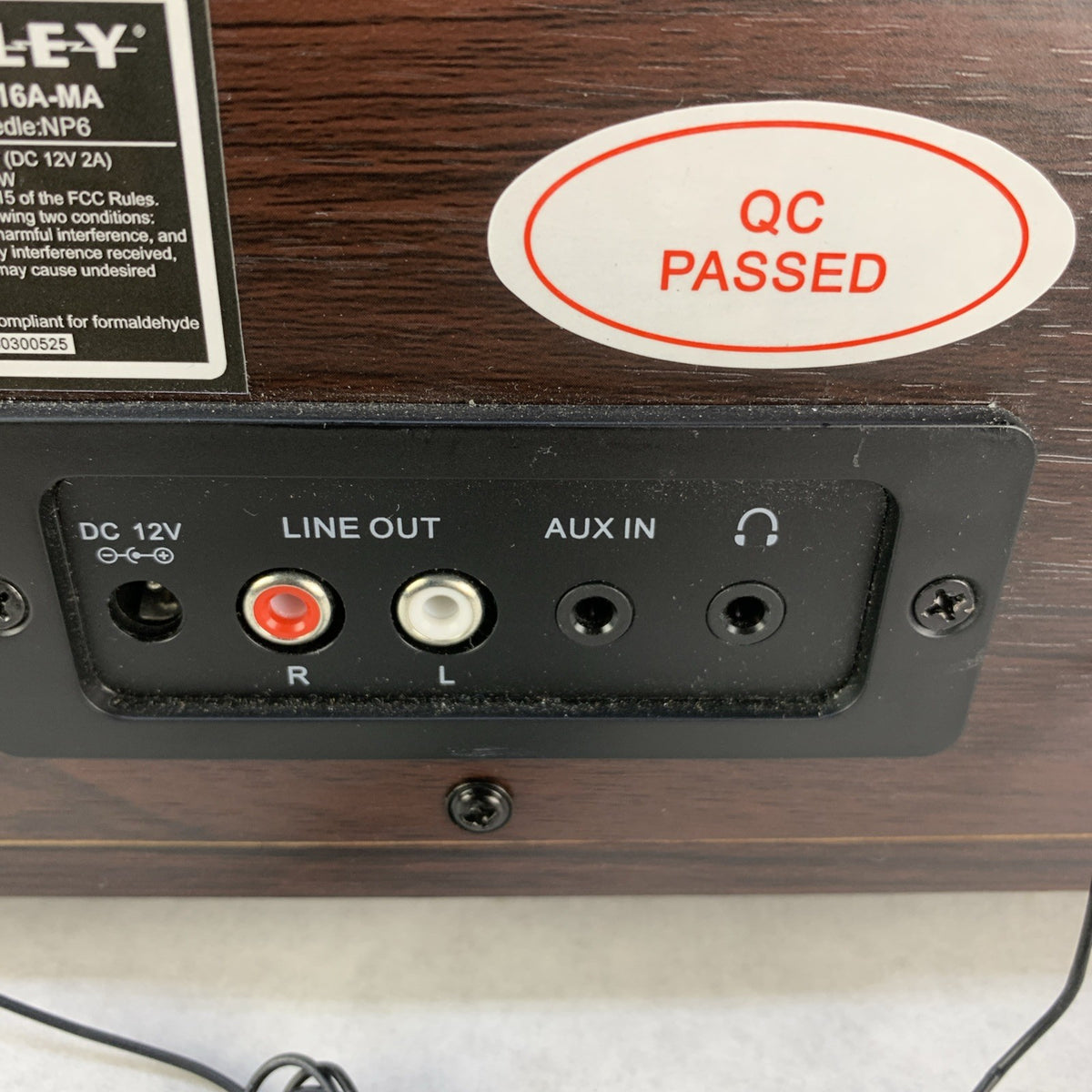 Crosley Radio Rhapsody CR7016A-MA 7-in-1 Record Player - No AC Adapter7