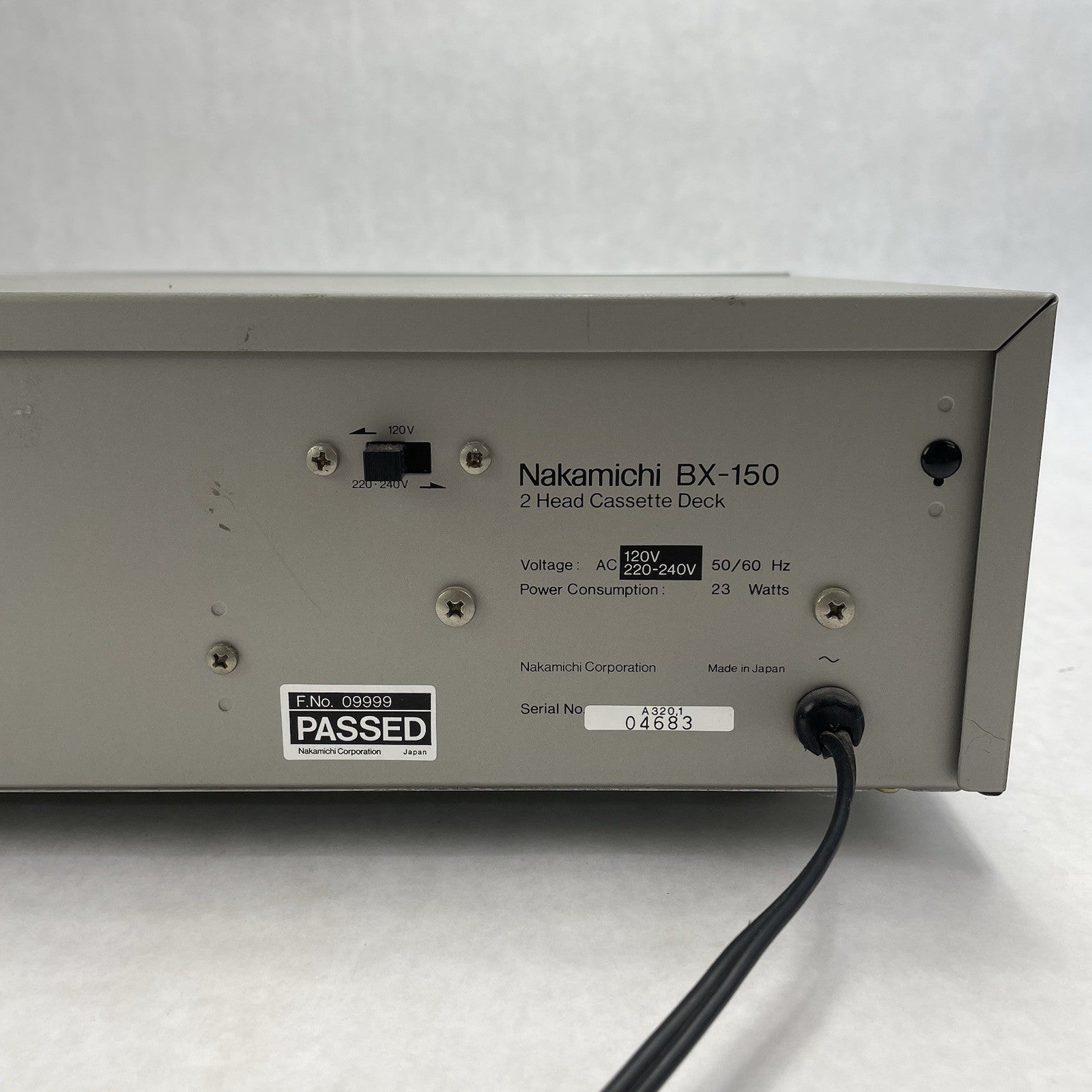 Nakamichi BX-150 2 Head Cassette Deck Tested & Working10