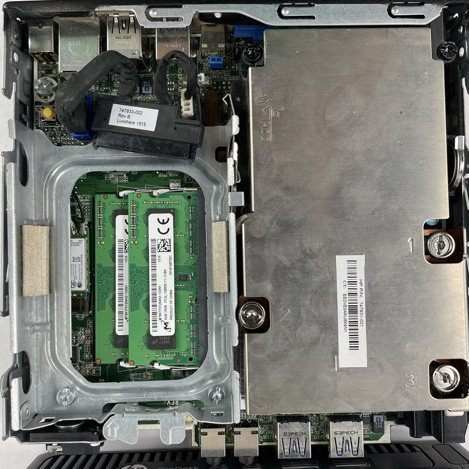 HP ProDesk 600 G1 Micro i5-4590T 2.00 GHz 8 GB RAM No SSD/OS/AC12