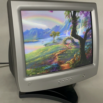 Gateway 17" EV700AA 1440x1080 VGA CRT Monitor Tested No Power Cord
