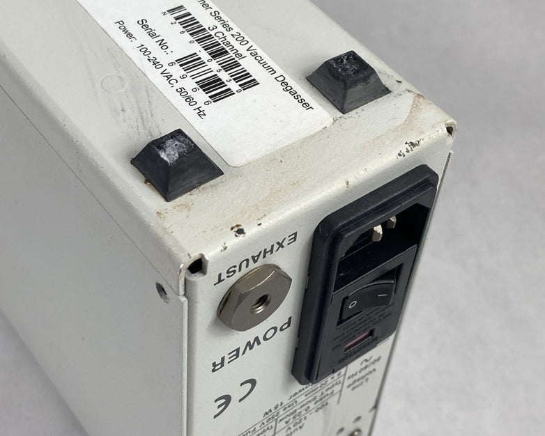 Perkin Elmer Series 200  3 Channel Vacuum Degasser