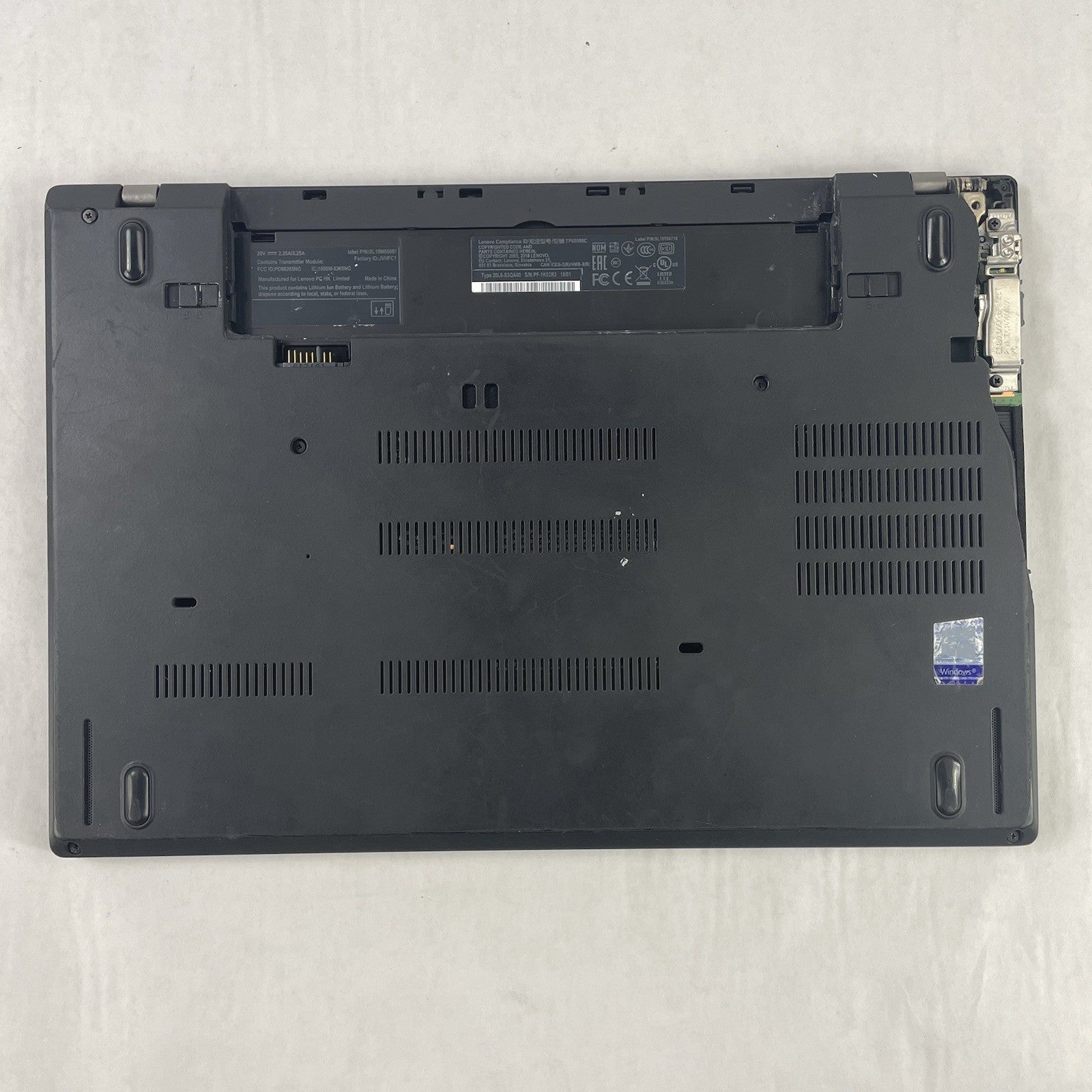 Lenovo ThinkPad T480 14" i5-8350U 1.70 GHz 8 GB RAM No SSD No OS - READ17