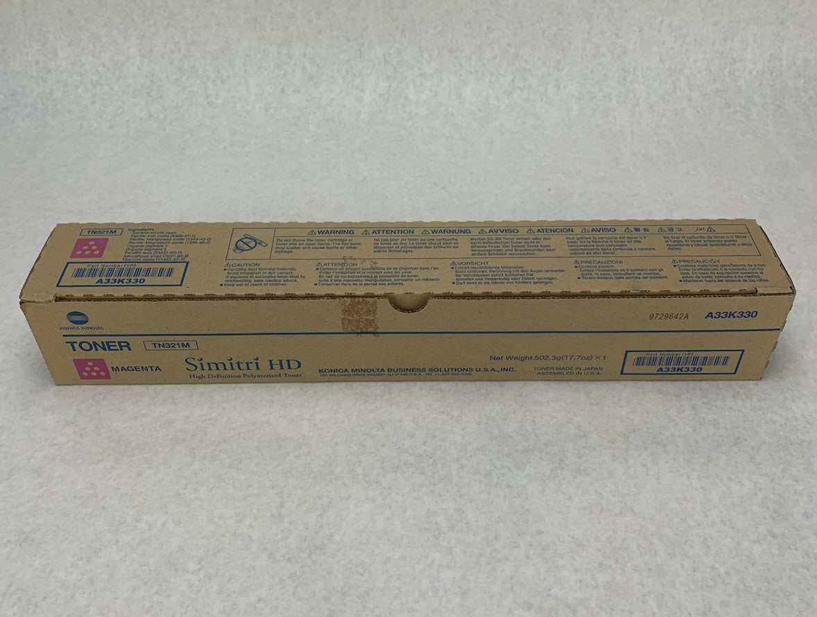 Konica Minolta Simitri HD TN321M A33K330 Magenta Toner Cartridge - Open Box7