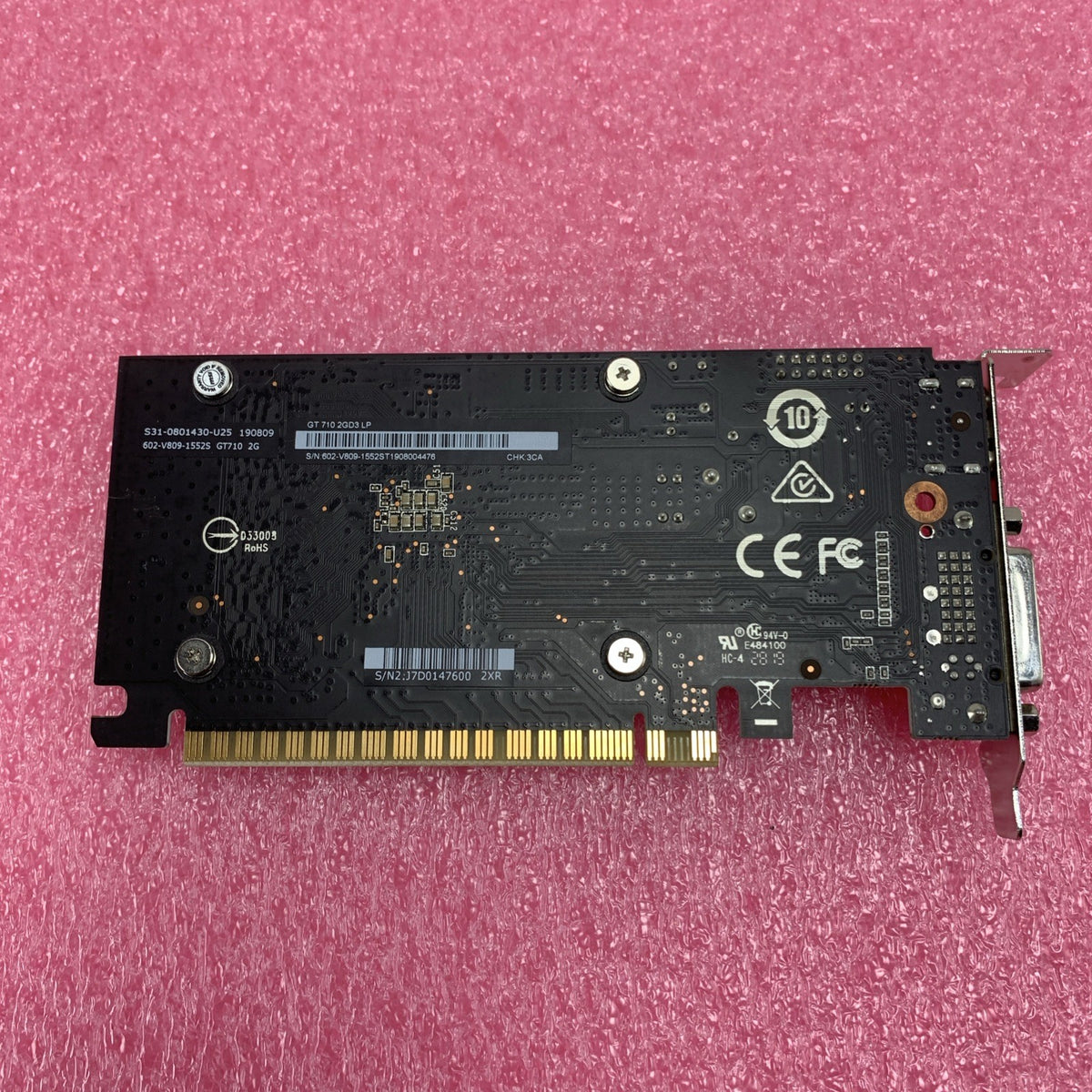 MSI NVIDIA GeForce GT 710 2GD3 LP Graphics Card 2GB DDR3 - Tested4