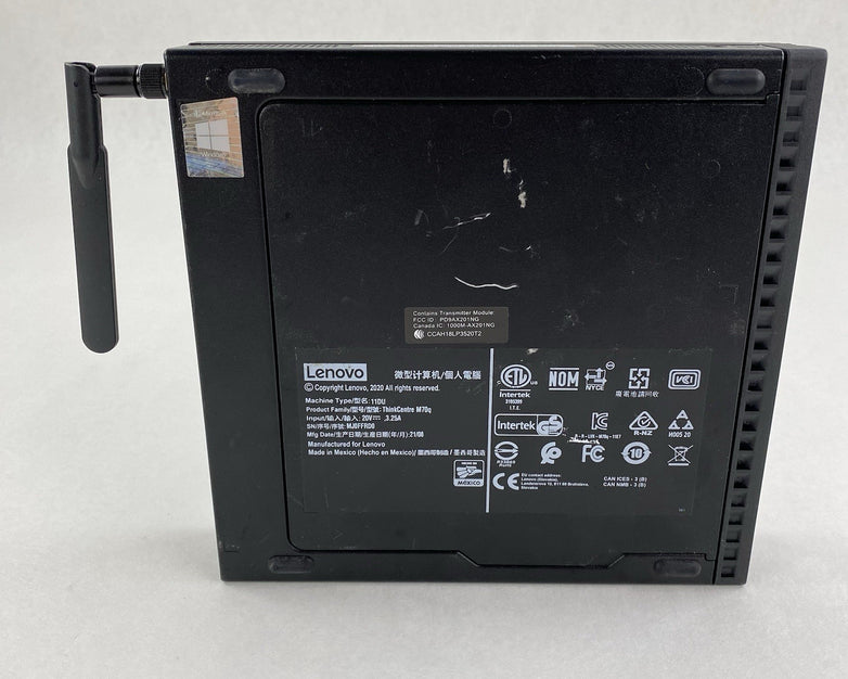 Lenovo ThinkCentre M70q Micro Intel Core i5-10500T 2.3GHz 8GB RAM No HDD/OS/AC