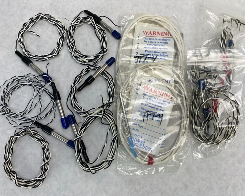 Rees Scientific TPT-4 Type 4 Temperature Probe Sensor Lot of 10