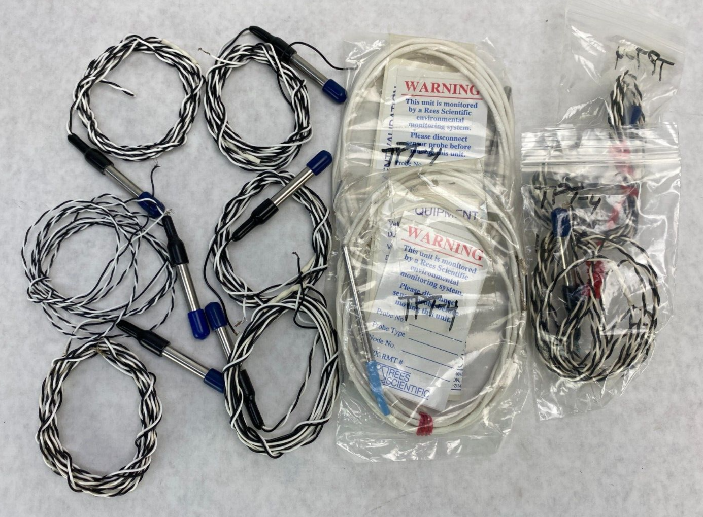 Rees Scientific TPT-4 Type 4 Temperature Probe Sensor Lot of 10