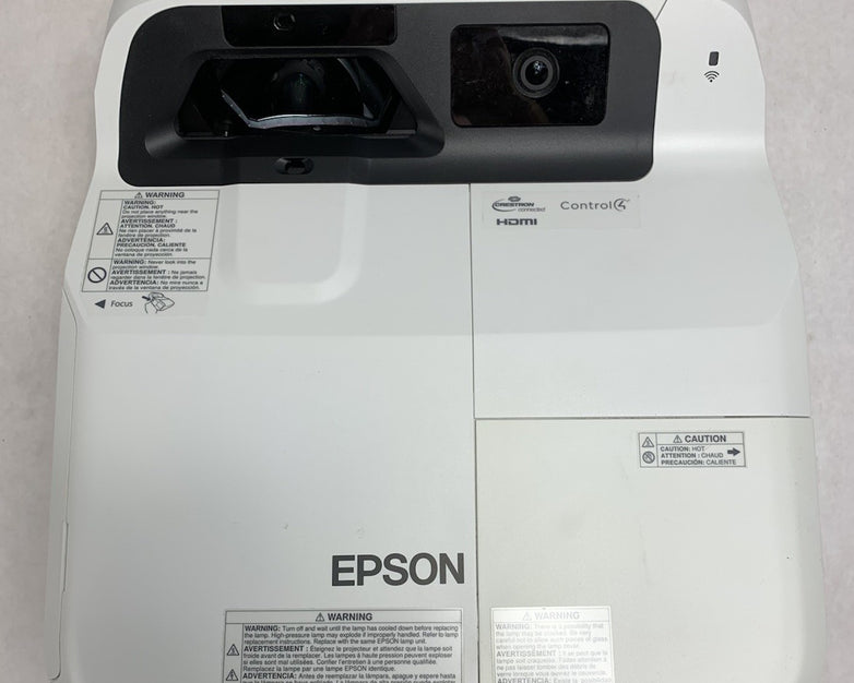 Epson PowerLite 695Wi H740A LCD Lamp Projector 4301 Lamp Hours - Dim No Remote