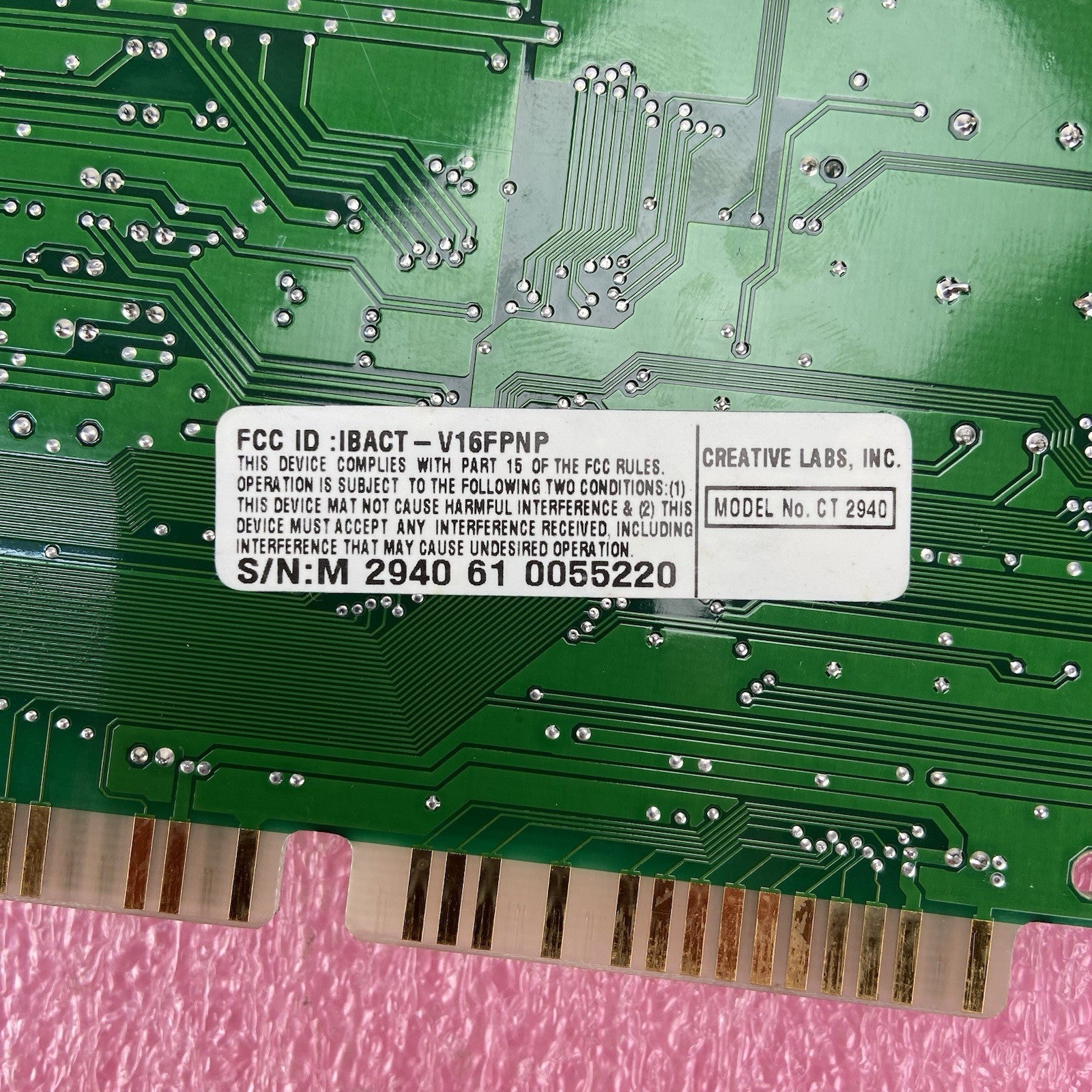 Creative Labs CT2940 Sound Blaster 16 CT2502-SDQ ISA Audio Card9