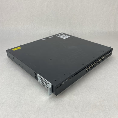 Cisco Catalyst WS C3650 24PS S 24 Port PoE+ 4x1G  1x PSU AC Tested & Reset