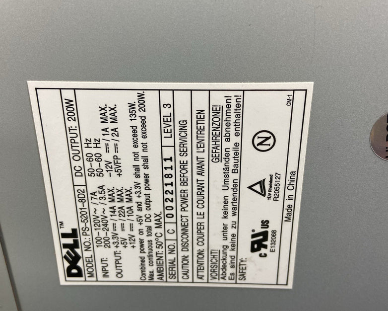 Dell Optiplex GX110 DT Intel Pentium III 866MHz 128MB RAM No HDD No OS