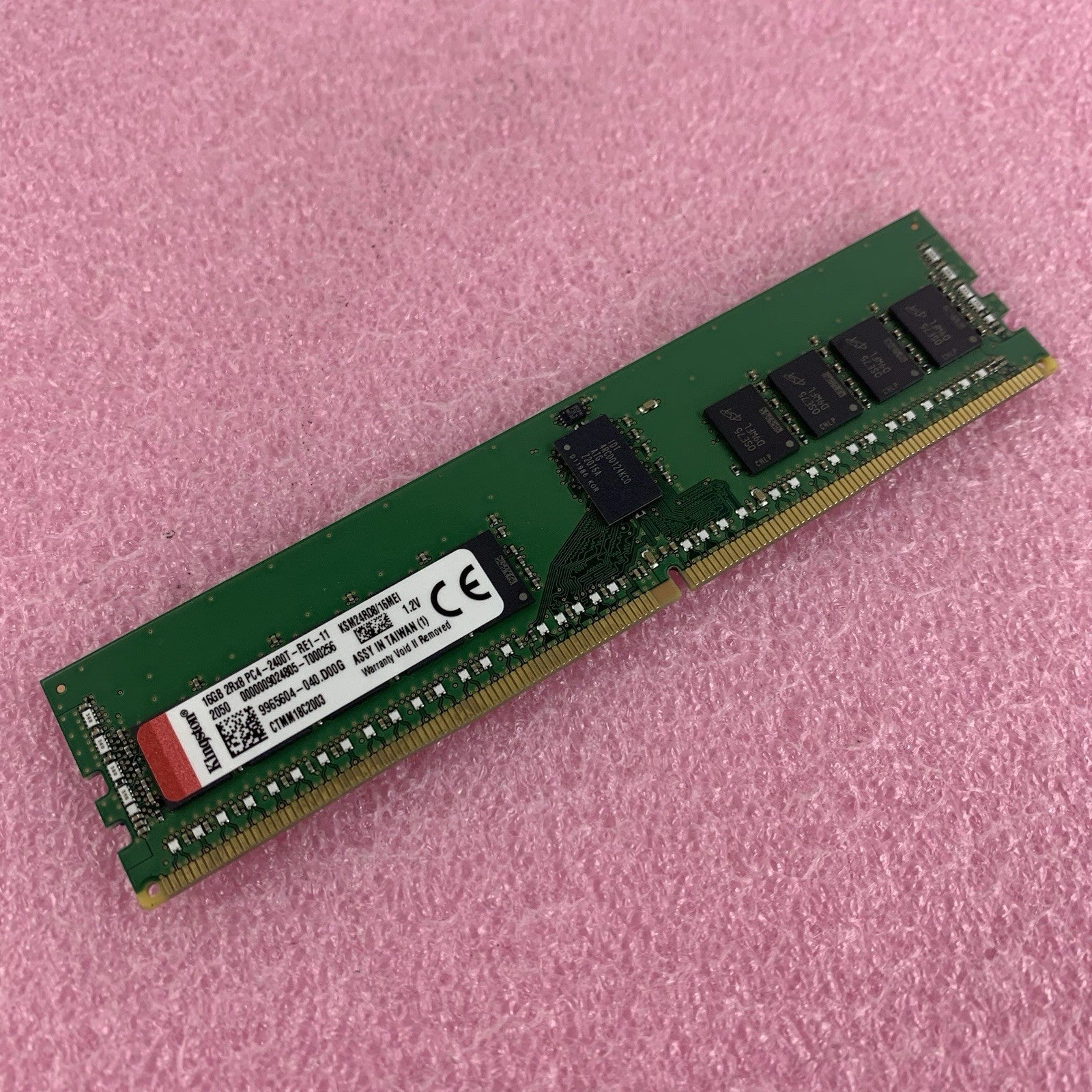Kingston KSM24RD8/16MEI 16 GB DDR4 PC4 2400MHz Module Server Memory Ram0