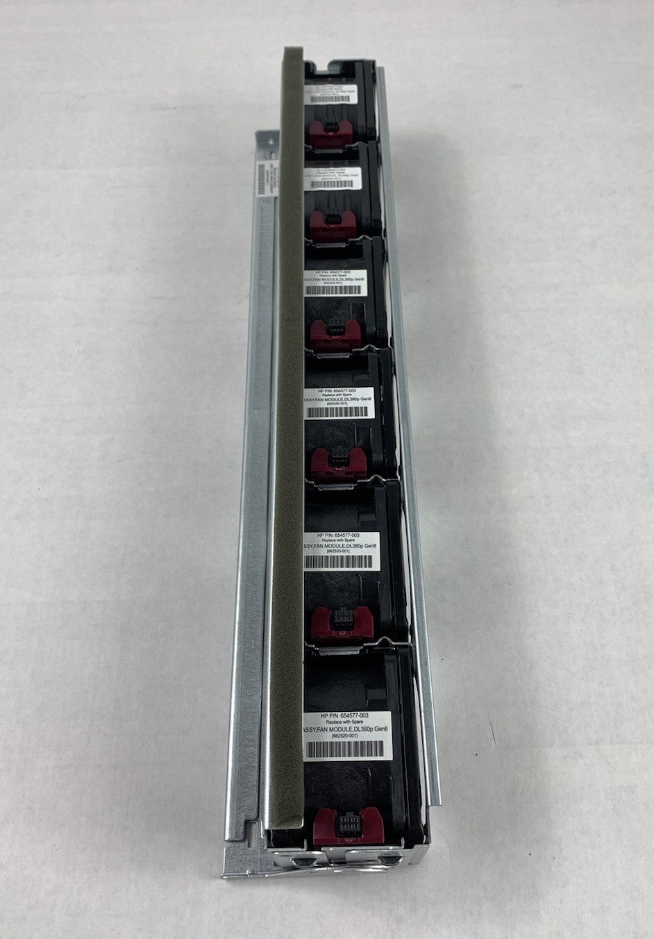 HP 654569-002 Server 6-Slot Fan Cage w/ Fans
