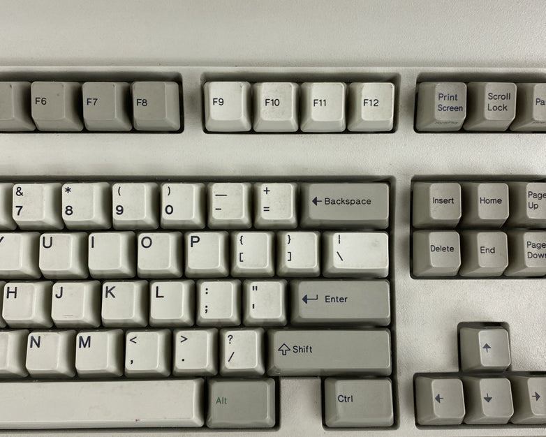 Vintage IBM 1391401 Spring Mechanical PS/2 Keyboard Model M - Parts Or Repair