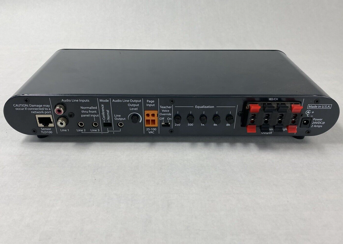 Audio Enhancement Ultimate III Infrared Wireless Receiver/Amplifier Power Tested