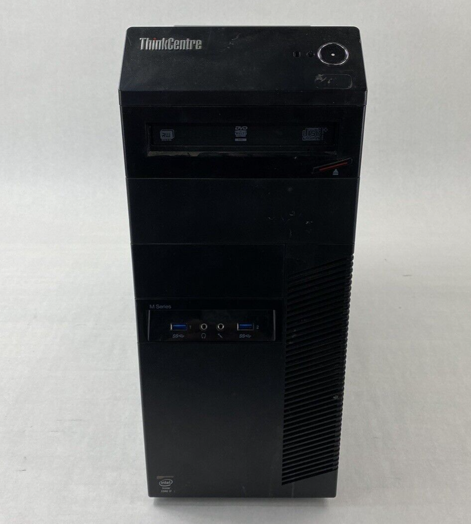 Lenovo ThinkCentre M83 MT Intel Core i7-4770 3.40GHz 8GB RAM No HDD No OS