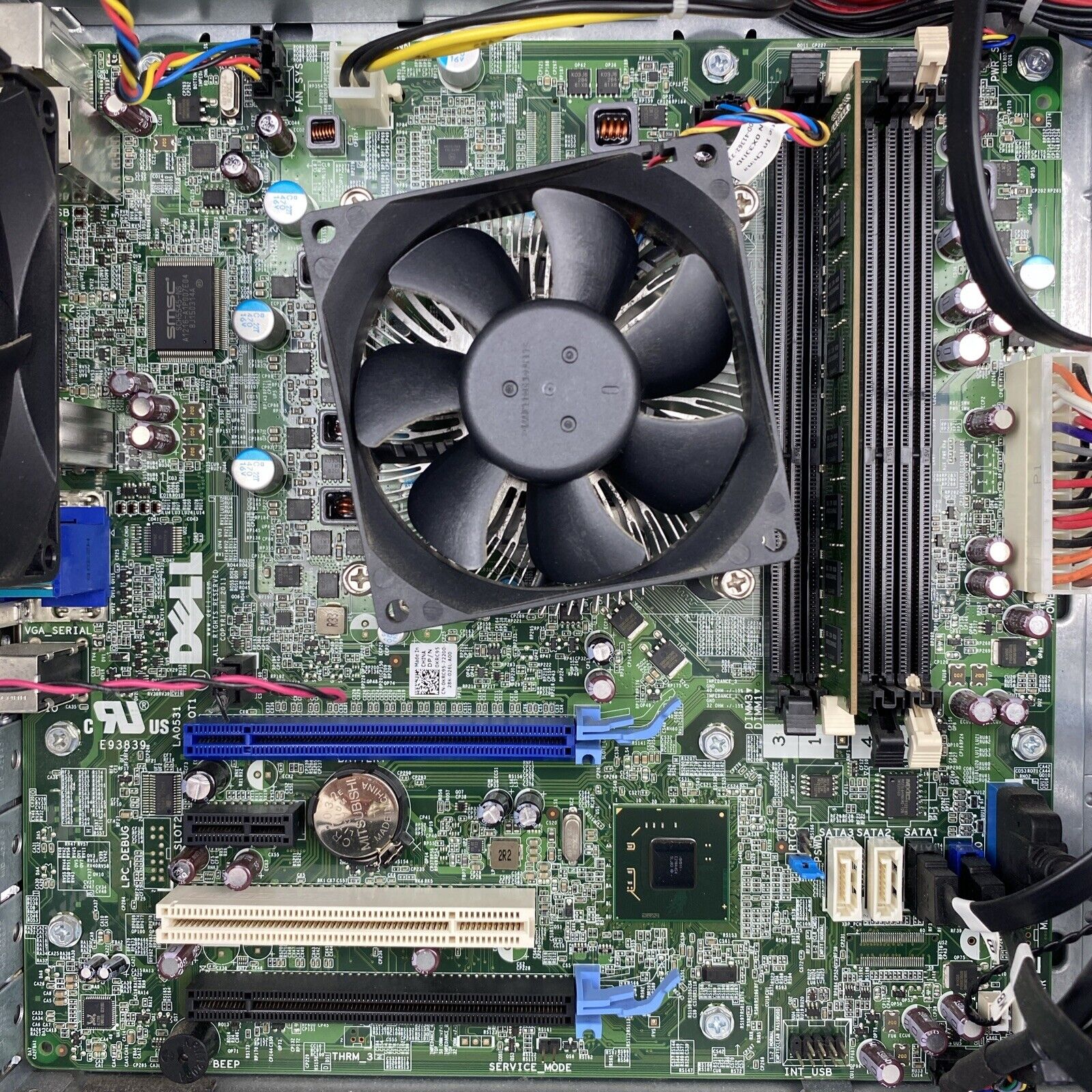 Dell Optiplex 7010 MT Intel Core i3-3220 3.30GHz CPU 4GB RAM No HDD No OS