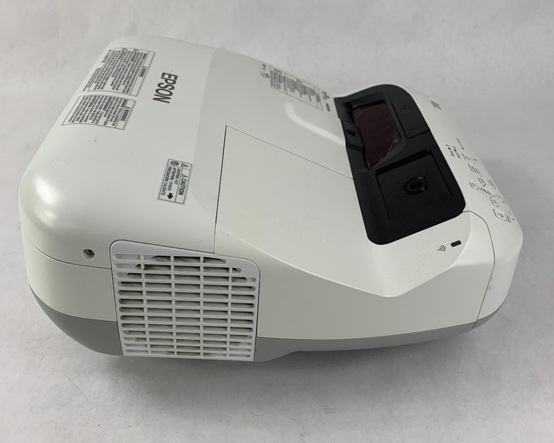 Epson BrightLink 595Wi H599A LCD Lamp Projector 1610 Lamp Hours - No Remote