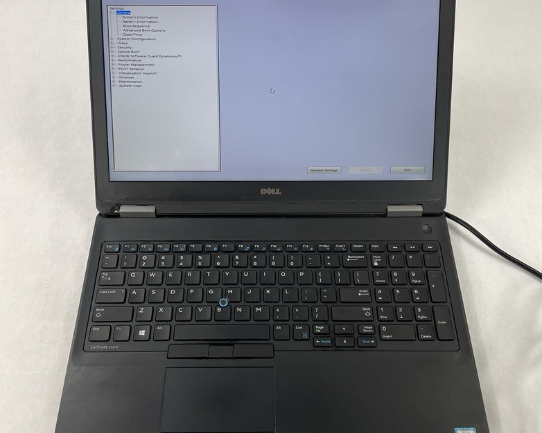 Dell Latitude E5570 15.6" i5-6300U 2.40 GHz 8 GB RAM No SSD/OS/AC - USB
