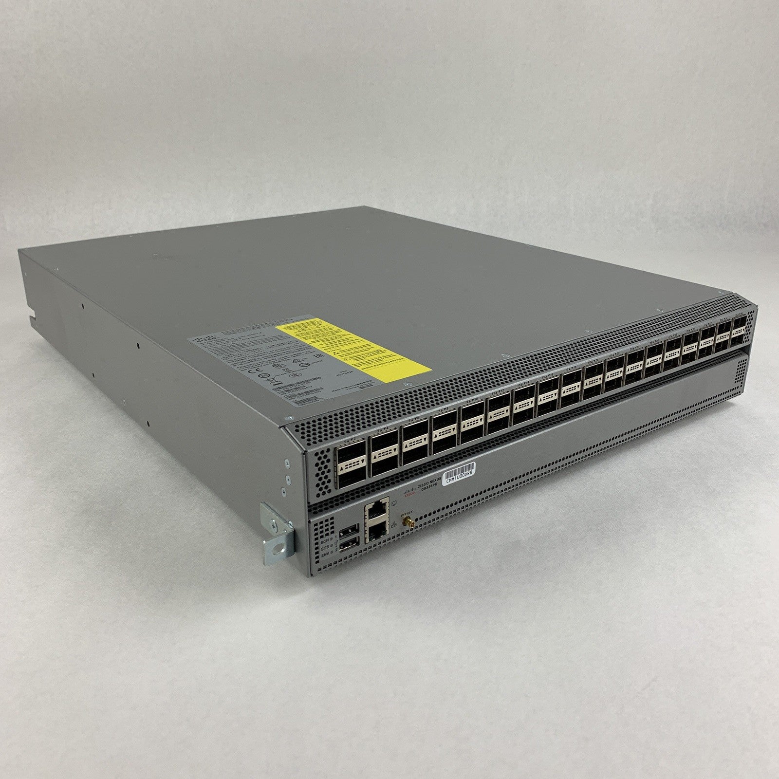Cisco N9K-C9336PQ 36-Port Nexus 9300 Switch Tested Reset w/ 1 PSU and 2 fans