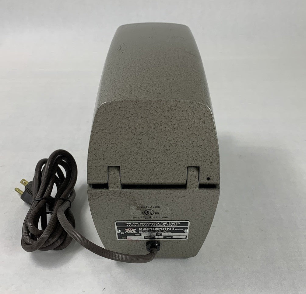 RapidPrint ARL-E Automatic Time Recorder Stamp w/ Key