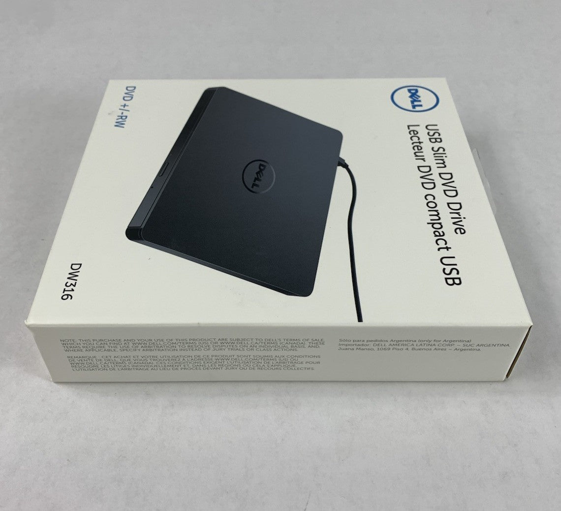 Dell DW316 USB Slim DVD Drive - Sealed2
