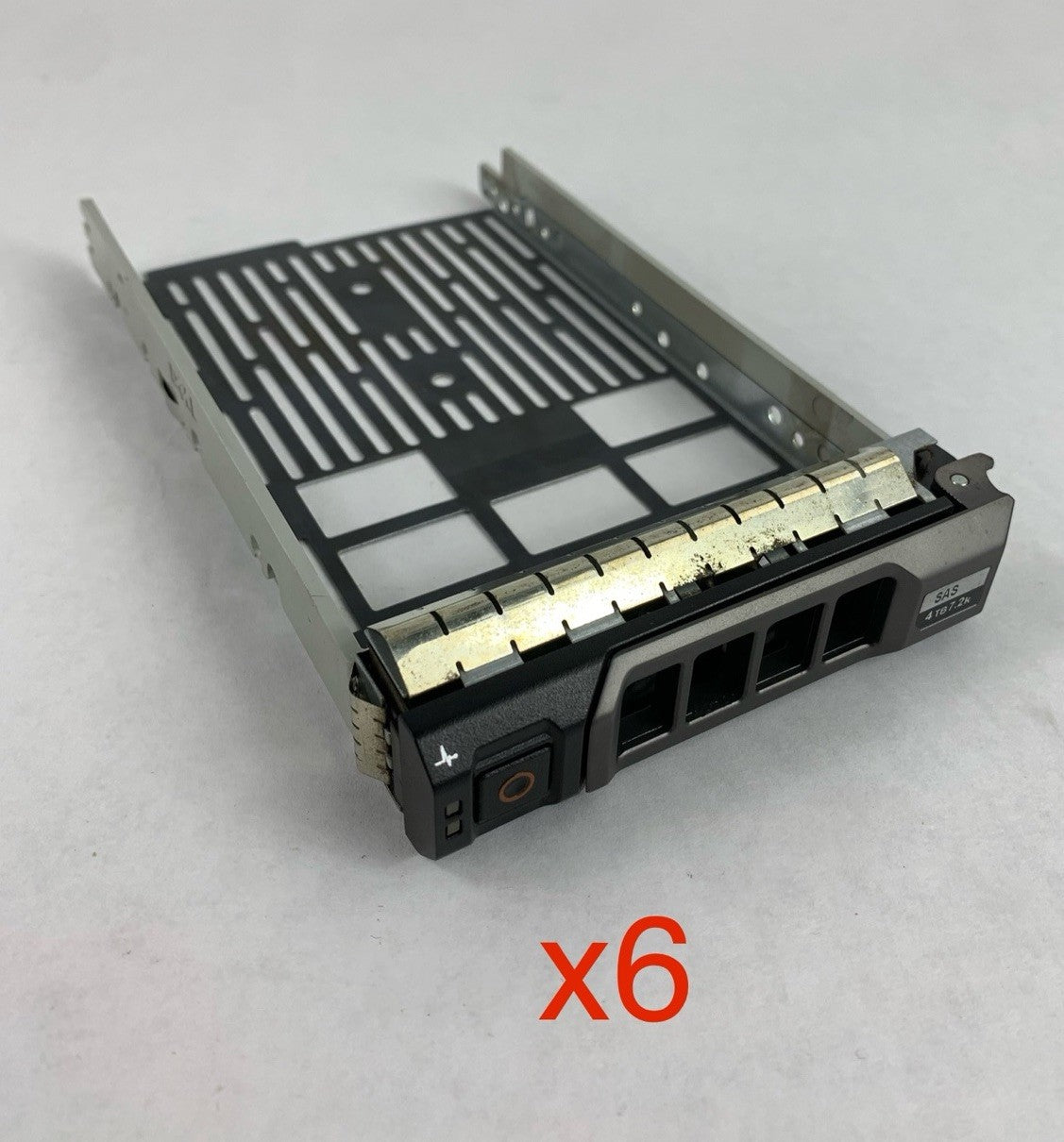 Dell 058CWC 3.5 SATA Hard Drive Caddy Plastic Tray (Lot of 6)0