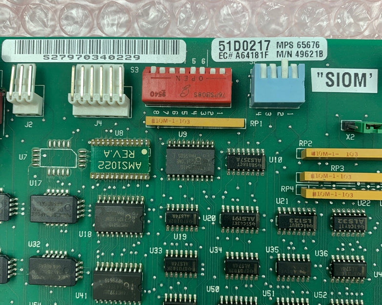 Rolm Phonemail  PHML 51D0217 Serial I/O Modem SIOM Circuit Card S27970340229