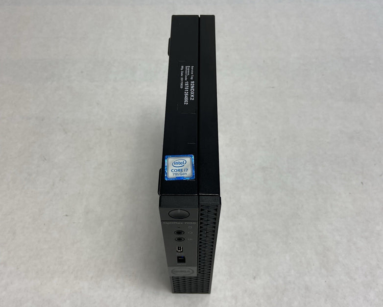 Dell Optiplex 7050 MFF Intel Core i7-7700 3.6GHz 8GB RAM No AC/HDD/OS