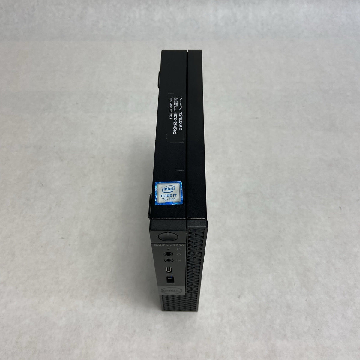 Dell Optiplex 7050 MFF Intel Core i7-7700 3.6GHz 8GB RAM No AC/HDD/OS2