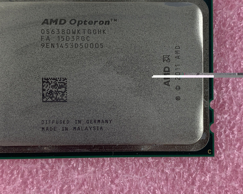 AMD OS6380WKTGGHK HP OPTERON 16 Core CPU 6380 2.5 GHz Tested