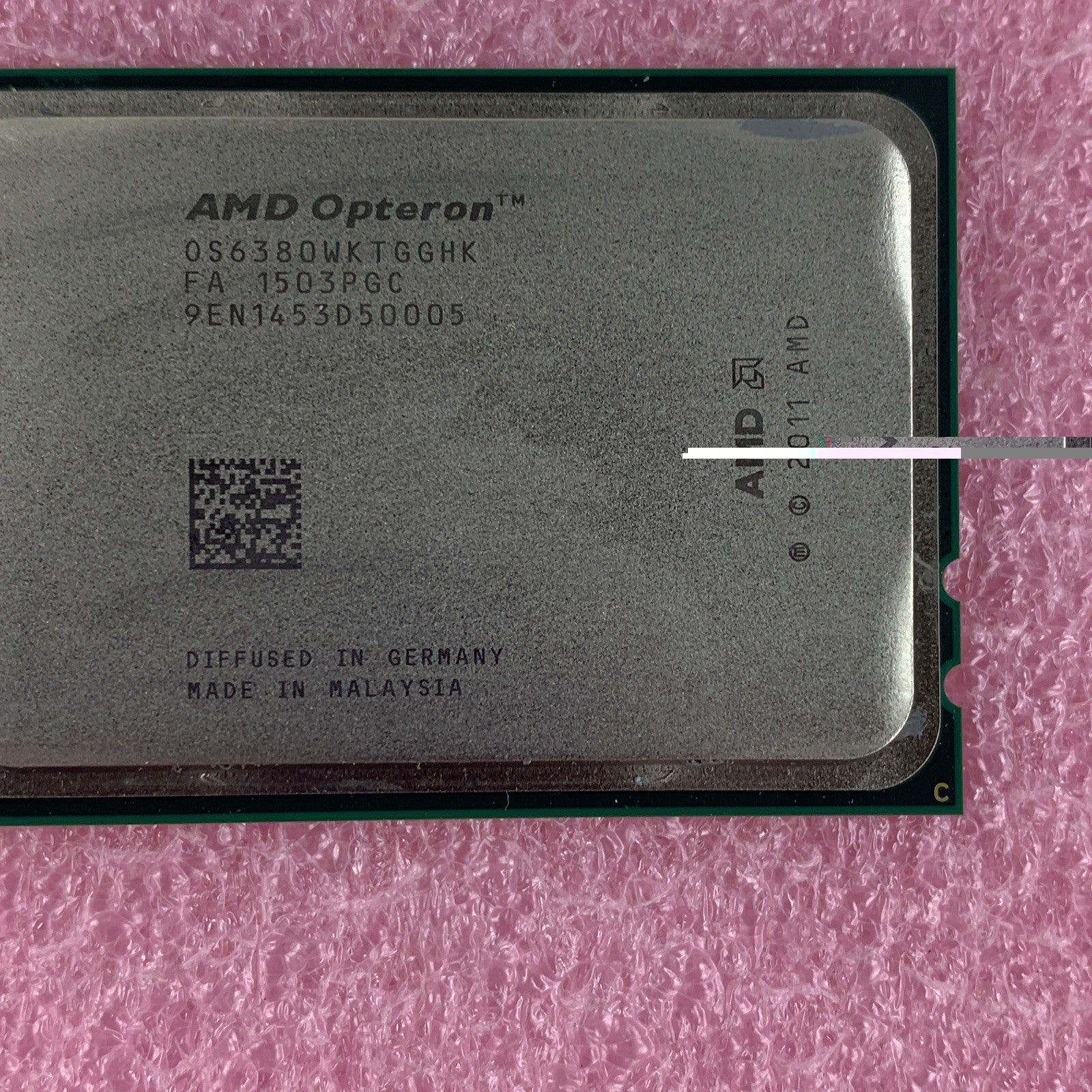 AMD OS6380WKTGGHK HP OPTERON 16 Core CPU 6380 2.5 GHz Tested