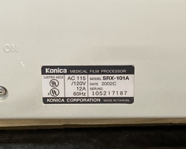 Konica Minolta SRX-101A Medical Film Processor