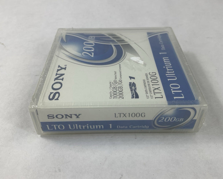 Sony LTO Ultrium 1 LTX100G 200GB Data Cartridge Sealed (Lot of 3)