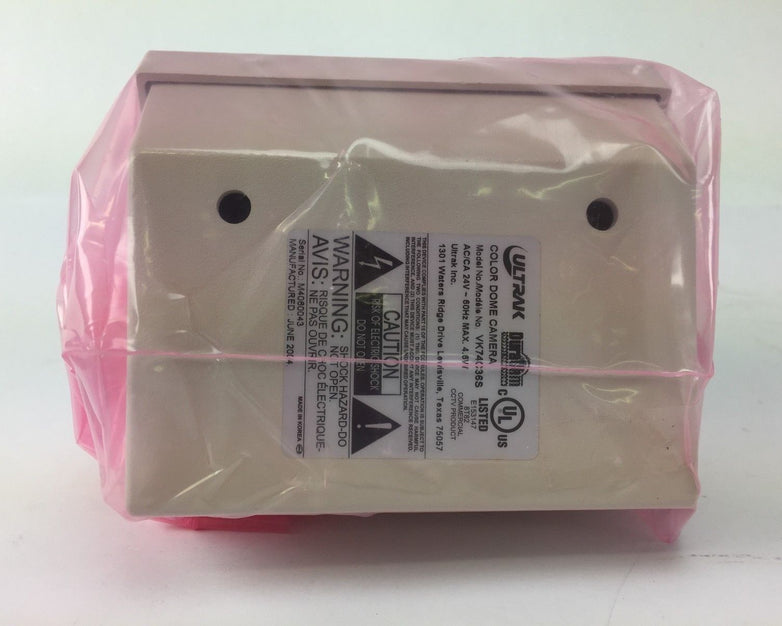 Ultrak Duracam Color Dome Camera VK74C36S