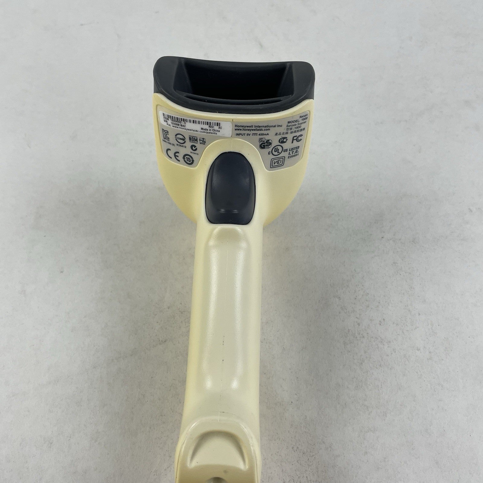 Honeywell 1900HHD-0 Barcode Scanner 1900HHD 1900 Power Tested