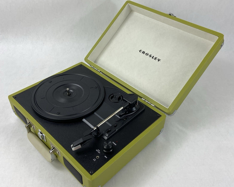 Crosley CR8005DGR Cruiser Deluxe 3-Speed Turntable