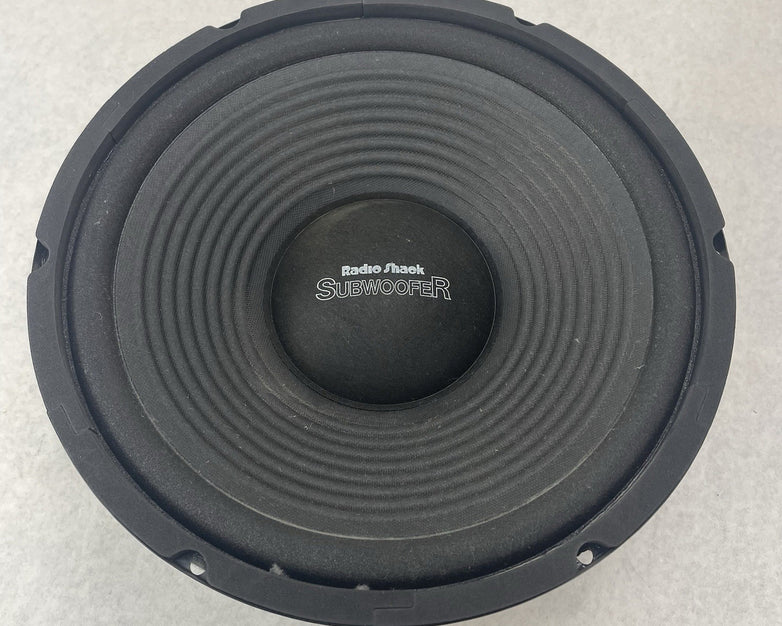 Radioshack 40-1350A Woofer 10" – Tested Working – Vintage Radio Shack Speaker