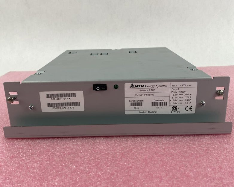 Delta Energy Systems Siemens PSUP D0114595/02 Power Supply Module