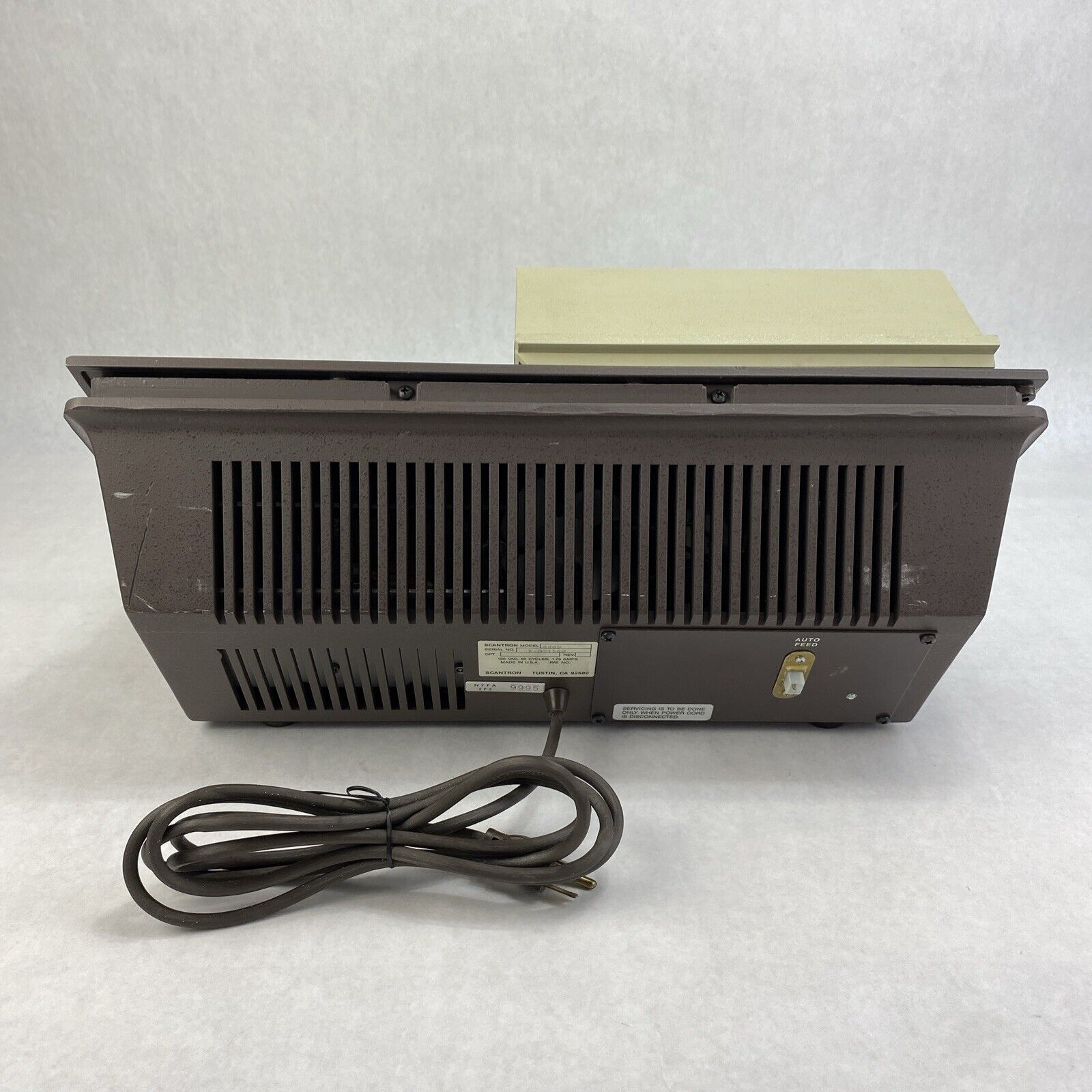 Scantron 888P+ Test Scoring Machine - For Parts or Repair